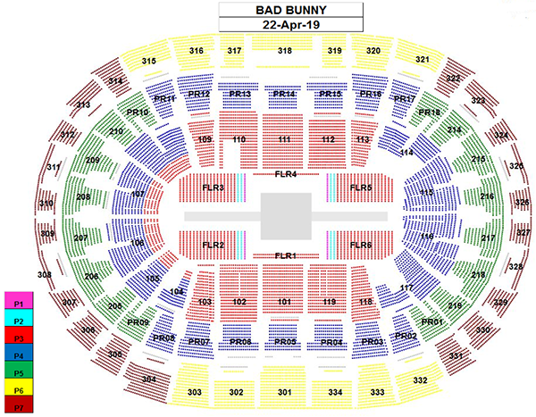 Concert Staples Center Seating Chart
