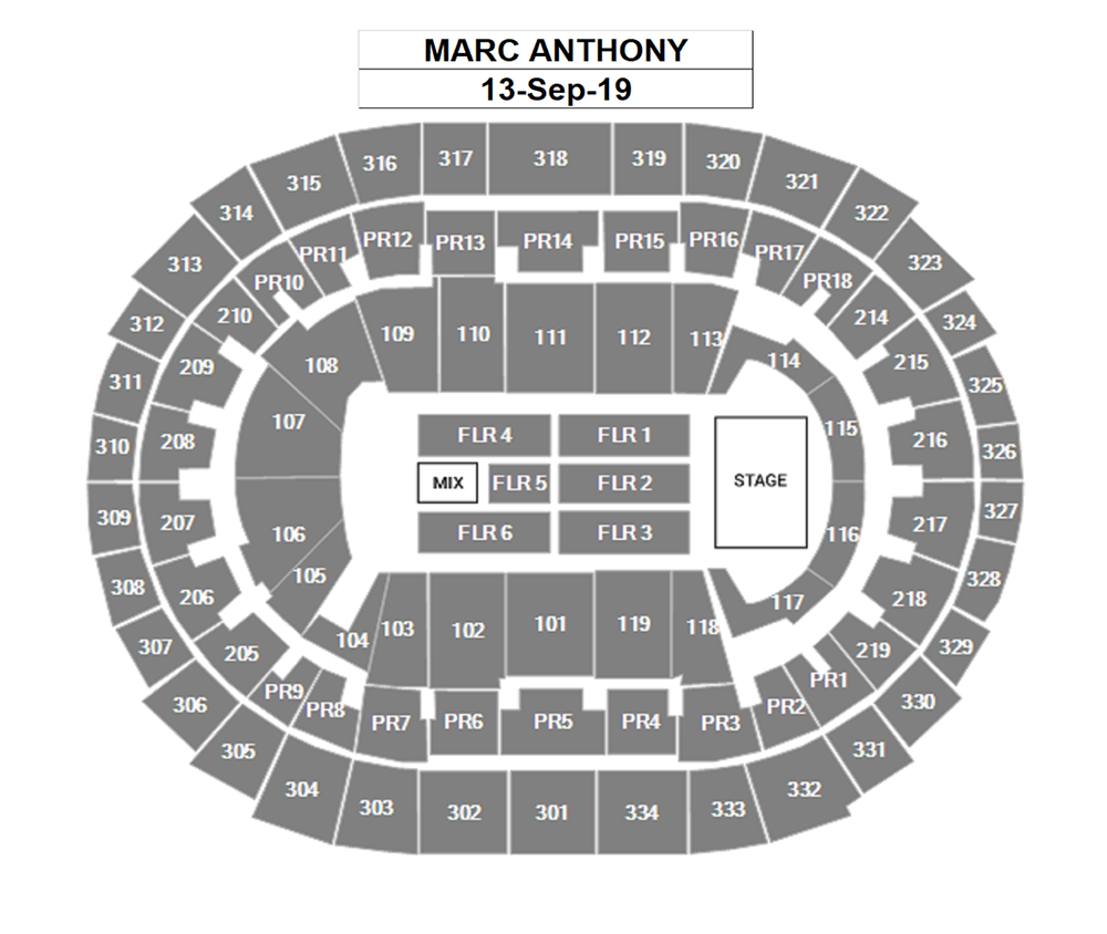 Staples Center Seating Chart View
